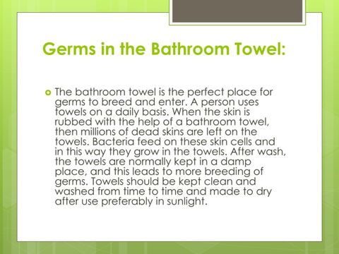 Ppt - Hidden Germs In The House Powerpoint Presentation, Free Download ... for Kitchen Towel Hacks
